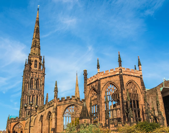 Coventry Cathedral Skip Hire